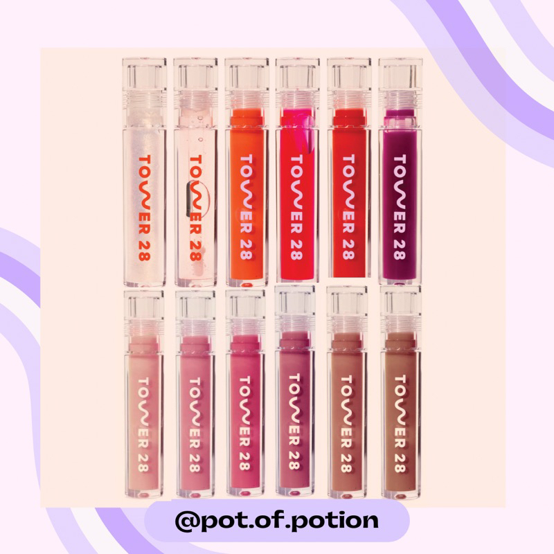 พร้อมส่ง Tower 28 — ShineOn Milky Lip Jelly Gloss