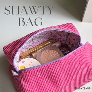 Shawty bag (size L) | กระเป๋าเครื่องสำอางลูกฟูก