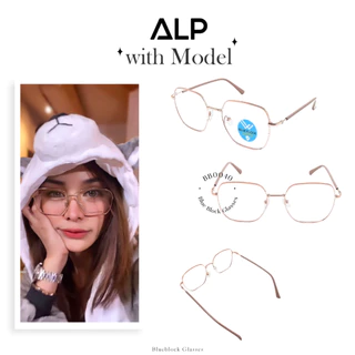ALP Computer Glassesแว่นกรองแสง แว่นคอมพิวเตอร์ รุ่น-BB0040 กรองแสงสีฟ้าBlue Light กันรังสี UV, UVA,