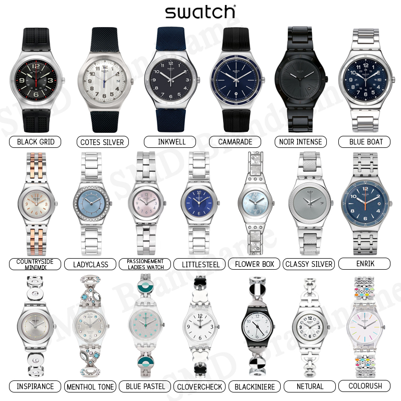 SWATCH นาฬิกาข้อมือชาย/หญิง Irony สินค้าแท้ ประกันศูนย์ไทย