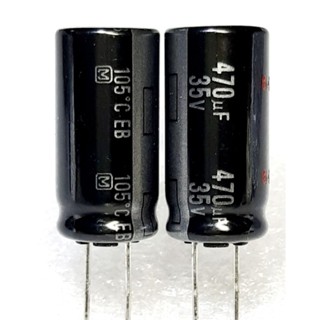 Panasonic EB 470uf 35v Capacitor ตัวเก็บประจุ คาปาซิเตอร์