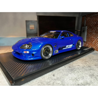 Ignition Model [IG2488] 1:18 TOP SECRET GT300 Supra (JZA80) Blue Metallic