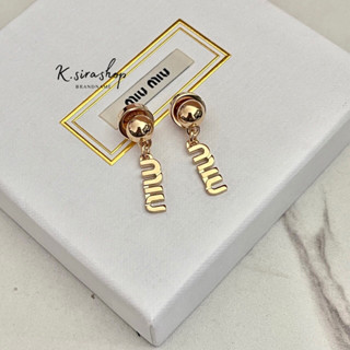 [ส่งฟรี] New Miu Miu Earring