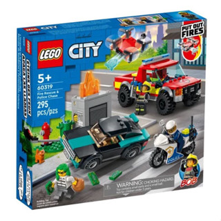 LEGO City 60319 Fire Rescue &amp; Police Chase