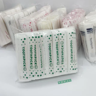 ไม้จิ้มฟันซอง 2 ปลาย 250 ชิ้น / Double ended toothpick 250 pcs