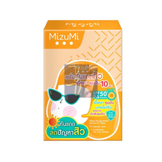 (ยกกล่อง6ซอง) MizuMi UV Acne Matte Serum มิซึมิ ยูวี แอคเน่ แมท เซรั่ม