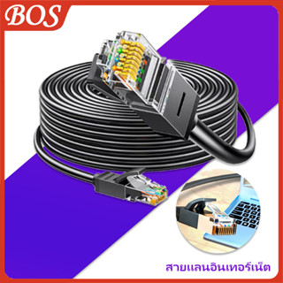 สายแลน5m~50m ​Cat 6 UTP Gigabit สายเคเบิลเครือข่ายอีเธอร์เน็ต RJ45 สายแพทช์แลน สำหรับ PC แล็ปท็อป, เราเตอร