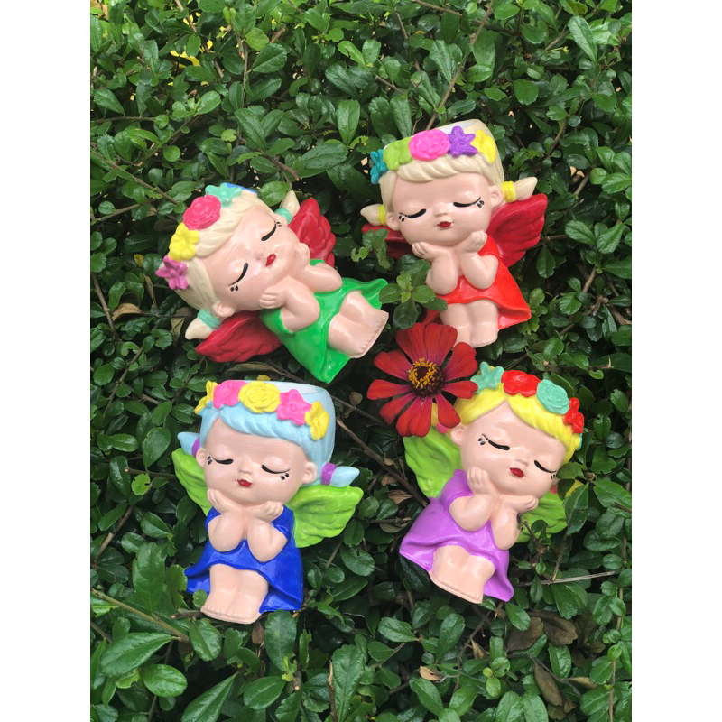 กระถางตุ๊กตาเซ็ต4ใบ