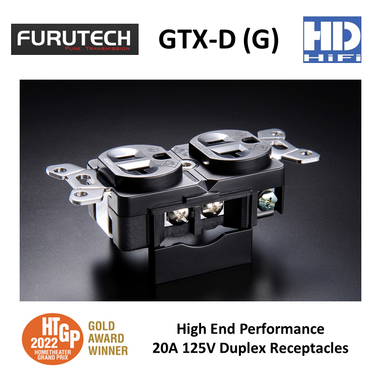 Furutech GTX-D (G) Duplex Receptacles