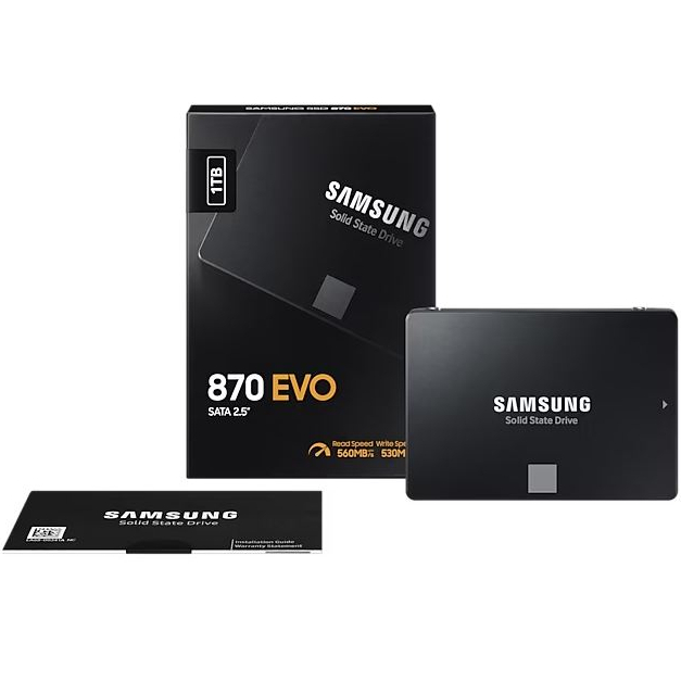 SAMSUNG 870 EVO 1TB SATA 2.5 : MZ-77E1T0BW SSD