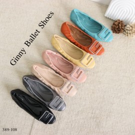 Mgaccess Ginny Ballet Shoes 389-108 รองเท้าคัทชู