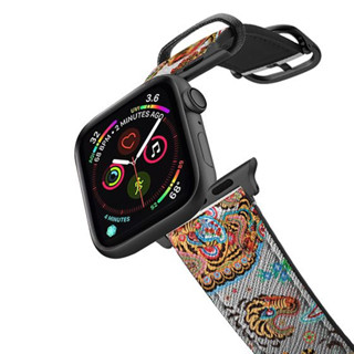 CASETIFY Tiger universe paisley by Phannapast Apple Watch