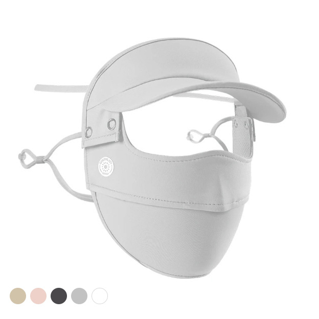 [11GOLF] GOLOVEJOY หน้ากากกันแดด มาพร้อมปีกหมวกกันแดดถอดได้ UV Protection Mask & Visor  Sun Protection รหัส XTJ137