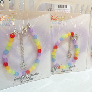 Pride bracelet (สมรสเท่าเทียม) สีสันสดใส