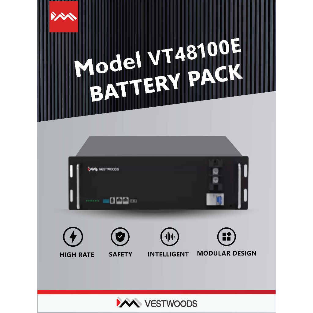 48V 100Ah Standard Telecom Backup Battery, แบตสำรอง, แบตเตอรี่ลิเธียม ,มีการรับรองสินค้าในระดับสากล,รับประกันตัวสินค้า 3