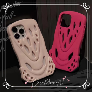 เคสไอโฟน iphone 11 14 Pro Max ความคิดสร้างสรรค์  สีทึบ เคสซิลิโคนนิ่ม ป้องกันการตก iphone 12 13 Pro Case for iPhone