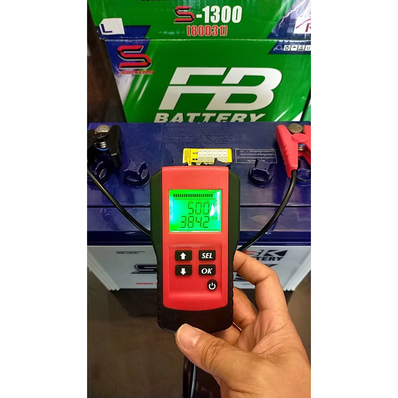 แบตรถยนต์มือสอง 3K Spider125 ไซด์ 80A ขั่วRสภาพดีสตาร์ทรถได้