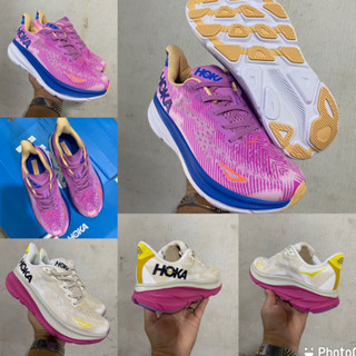 รองเท้า🏃🏻‍♂️Hoka Bondi รุ่นใหม่(wide)sz.36-45 สำหรับผู้ชายและผู้หญิง หน้าเท้ากว้างสินค้าพร้อมส่งพร้อมกล่อง