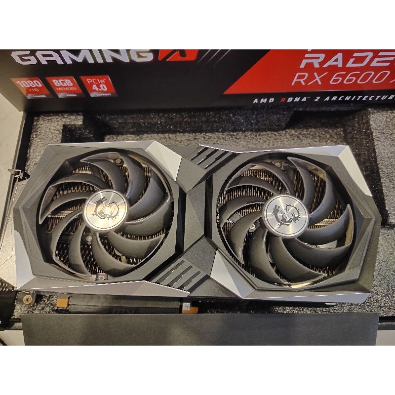 RX6600XT RADEON MSI GAMING X