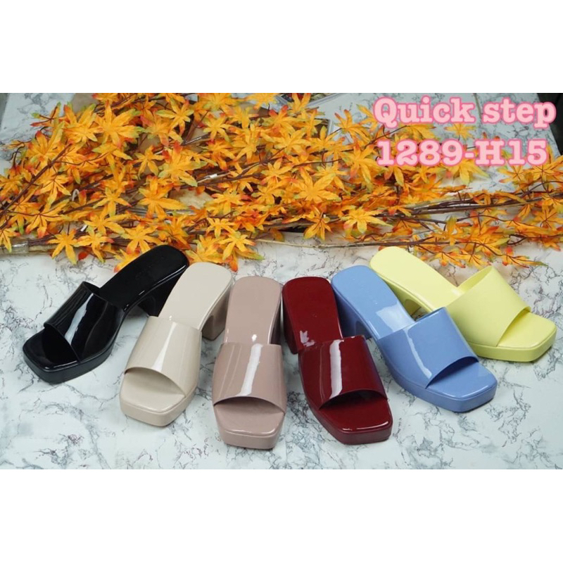 💕💕1289-H15🌈🌈รองเท้าแฟชั่นQuick stepแท้ใส่สบายพื้นสูง2.5นิ้วพื้นเบาใส่นานๆเดินนานๆก็ไม่ปวดเท้าจ้าแม่🎉🎉🎉