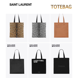 Pre-order กระเป๋าผ้า SAINT LAURANT x RIVE DROITE TOTEBAG สินค้าแท้ 100% จากชอปแบรนด์