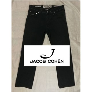 JACOB COHËN Brand_2nd/ กางเกงขายาว Size เอว 33 นิ้ว(กระดุมเงินแท้)​/ Made in Italy 🇮🇹(Hand made)/ แท้มือสองกระสอบนำเข้า