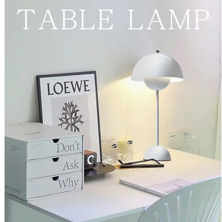 🏷️[Home] โคมไฟตั้งโต๊ะ LED สไตล์นอร์ดิก Ins ห้องนอน&ร้านอาหาร อ่านหนังสือ ชราจ USB สีวิบวับ