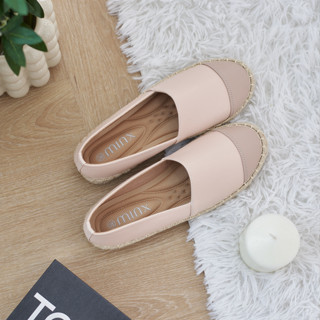 Minx รุ่น chloe leather extra soft สี peach พื้นนุ่ม