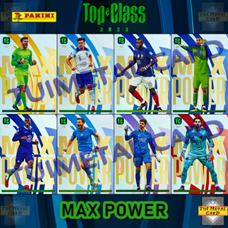 PANINI TOP CLASS 2023: MAX POWER การ์ดสะสมฟุตบอล Football Trading Card