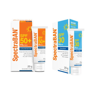 Spectraban spf30และ spf50 protect UVA/UVB