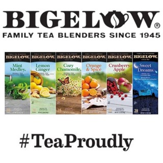 Bigelow Tea 🍵 ชายี่ห้อเก่าแก่จากอเมริกา ขายแยกซอง เลือกรสได้ คละได้ทั้งร้านมีให้เลือกมากกว่า300รสชาติ