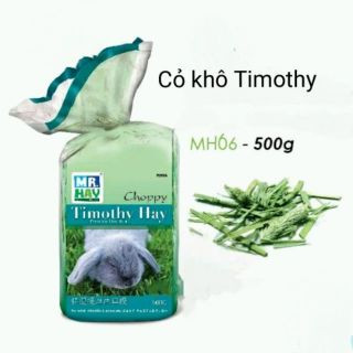 Mr.Hay Choppy MH06 Timothy Hay ทิมโมธีเกรดพรีเมี่ยม 500g