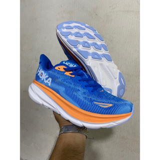 🔥💥รองเท้าผ้าใบ HOKA Mens Clifton 9  Last Road Running Shoes🌟