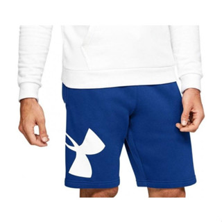 กางเกงขาสั้น Under Armour Rival Fleece Biglogo Shorts กางเกงเทรนนิ่ง กางเกงขาสั้น UA สินค้าแท้ 100%