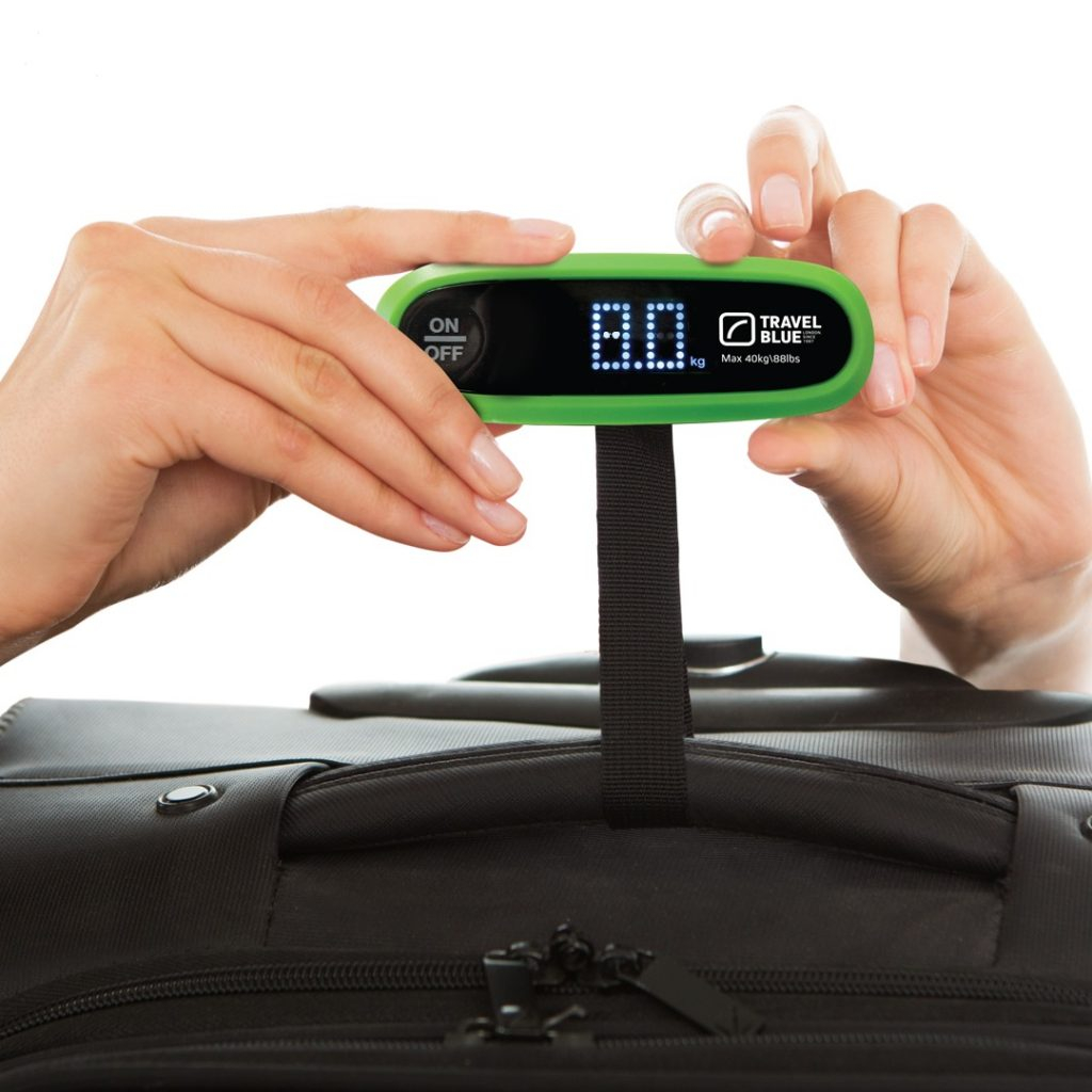 Travel Blue 5847 เครื่องชั่งน้ำหนักกระเป๋าเดินทางแบบดิจิตอล Portable Digital Scale รับประกันสินค้า 3 ปี
