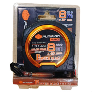 PUMPKIN PRO-ASSIST PRO ตลับเมตรหน้ากว้างพิเศษ POWER MAG