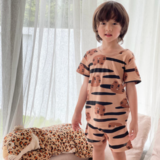 Unifriend Thailand ชุดนอนเด็ก 23ss/Bebe Tiger5 (Brown)