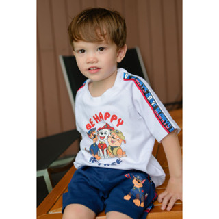 PAW PATROL : PTNYT1010 เสื้อแขนสั้นเด็กลิขสิทธิ์แท้