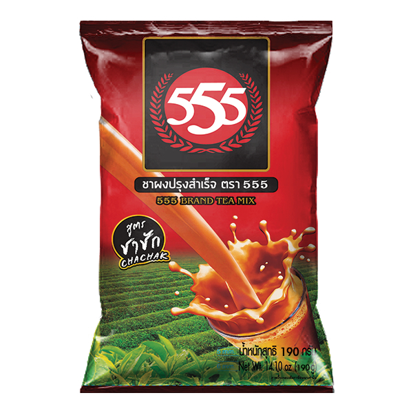 ชาผง ตรา555 สูตรชาชัก 190 กรัม
