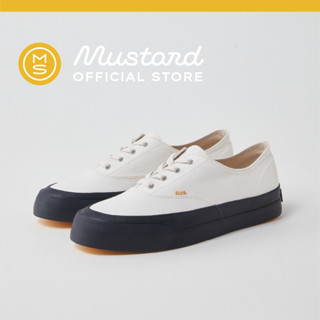 Mustard Sneakers Cooper 2.0 Coal White รองเท้าผ้าใบ