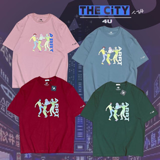 [ARRT]-เสื้อยืด Oversize ลาย THE CITY 4U