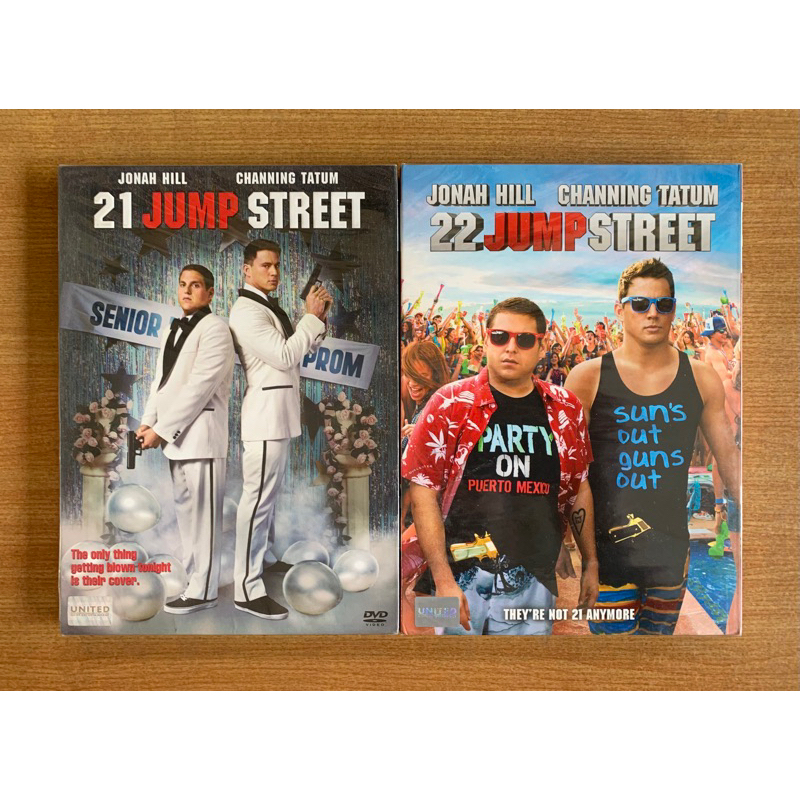 (ขายรวม) DVD : 21 + 22 Jump Street สายลับร้ายไฮสคูล [มือ 1 ปกสวม] Jonah Hill / Channing Tatum ดีวีดี