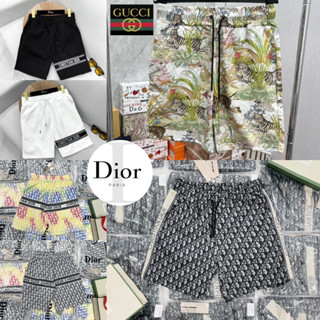 กางเกงขาสั้น Gucci | Dior 🩳 Hiend 1:1 กางเกงขาสั้นผู้ชาย