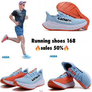 🆕 sales50%🔥 รองเท้าวิ่งHOKA One x1สินค้าถ่ายรูปจากสินค้าจริงค่ะมีของพร้อมส่งรองเท้ากีฬา