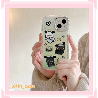 🎁ส่งของขวัญ🎁เคสไอโฟน สำหรับ 11 13 for iPhone Case 14 12 Pro Max แฟชั่น น่าสนใจ ลูกสุนัข กันกระแทก ปกป้อง เคสโทรศัพท์