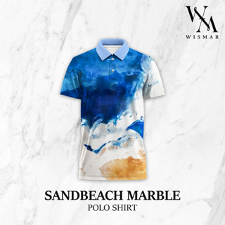 เสื้อโปโลลายหินอ่อน(แซนด์บีช ): Polo SandbeachMarble (Short-Sleeve)