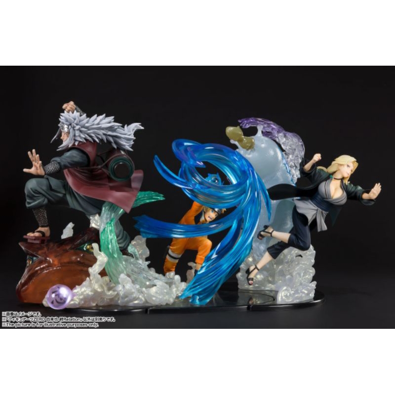 Figuarts Zero Kizuna Relation Jiraiya, Tsunade, Naruto