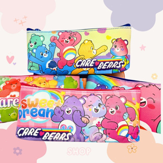 🌈พร้อมส่ง🌈กระเป๋าใส่ดินสอแคร์แบร์ Carebears แบบรูดซิป พกพาง่าย