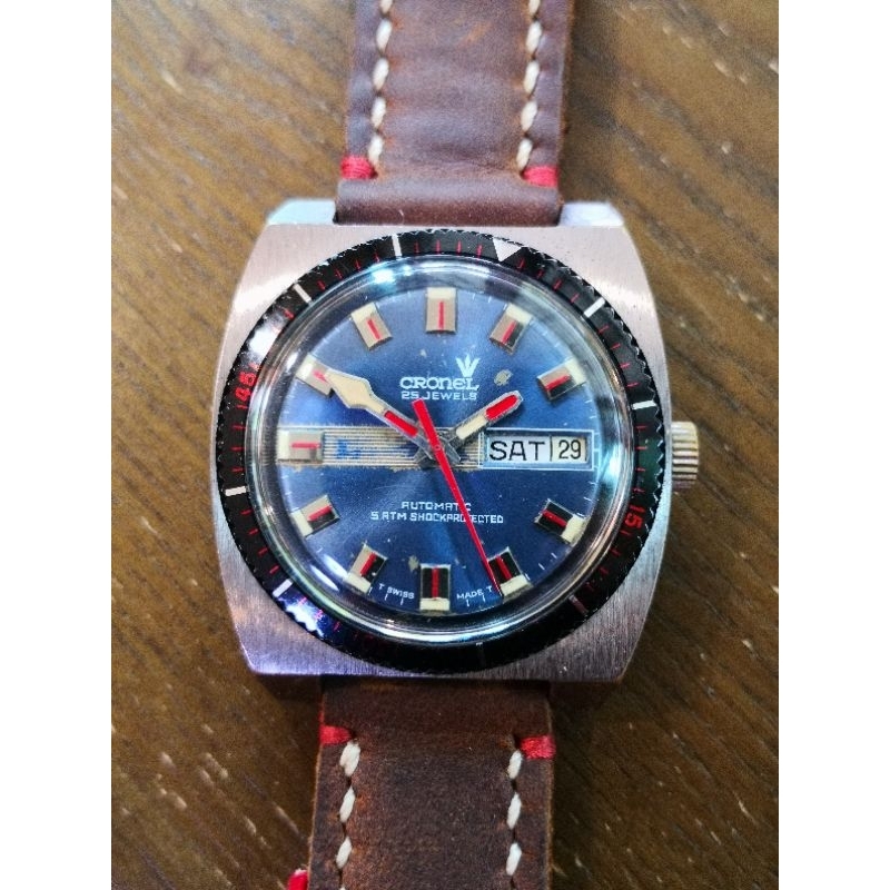 CRONEL vintage Swiss Diver watch