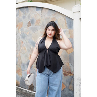 🔥Plussize🔥เสื้อคนอ้วน🔥 Freesize 38-48